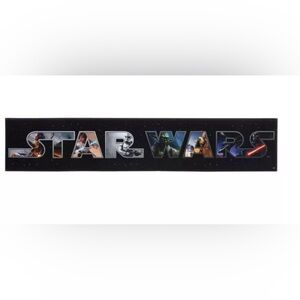 Star Wars Characters Wood Wall Decor